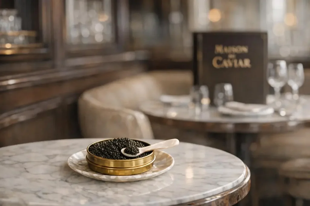 photos de la maison du caviar