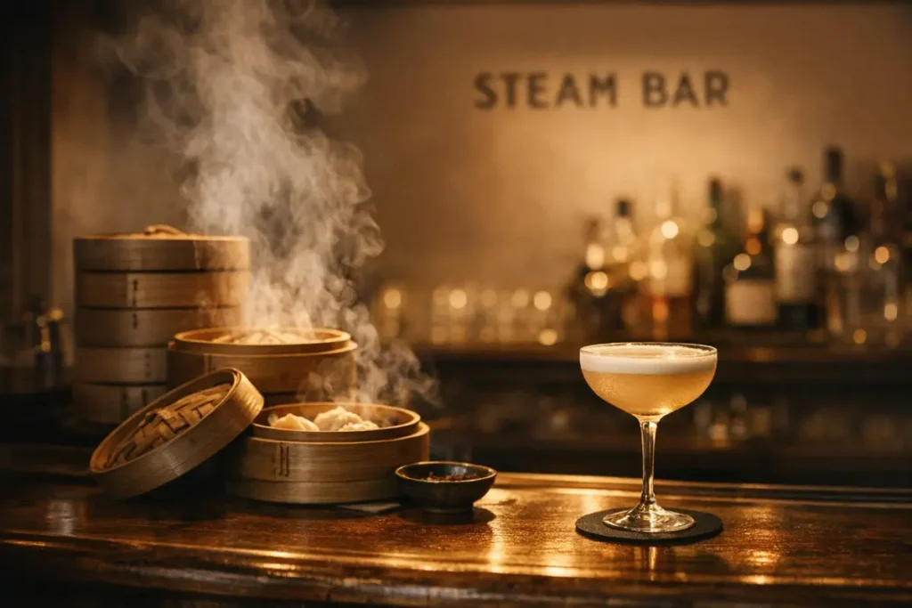 photos de steam bar