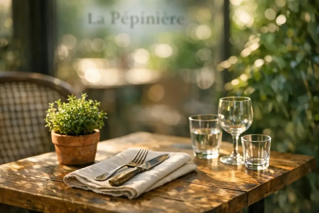 la pépinière restaurant