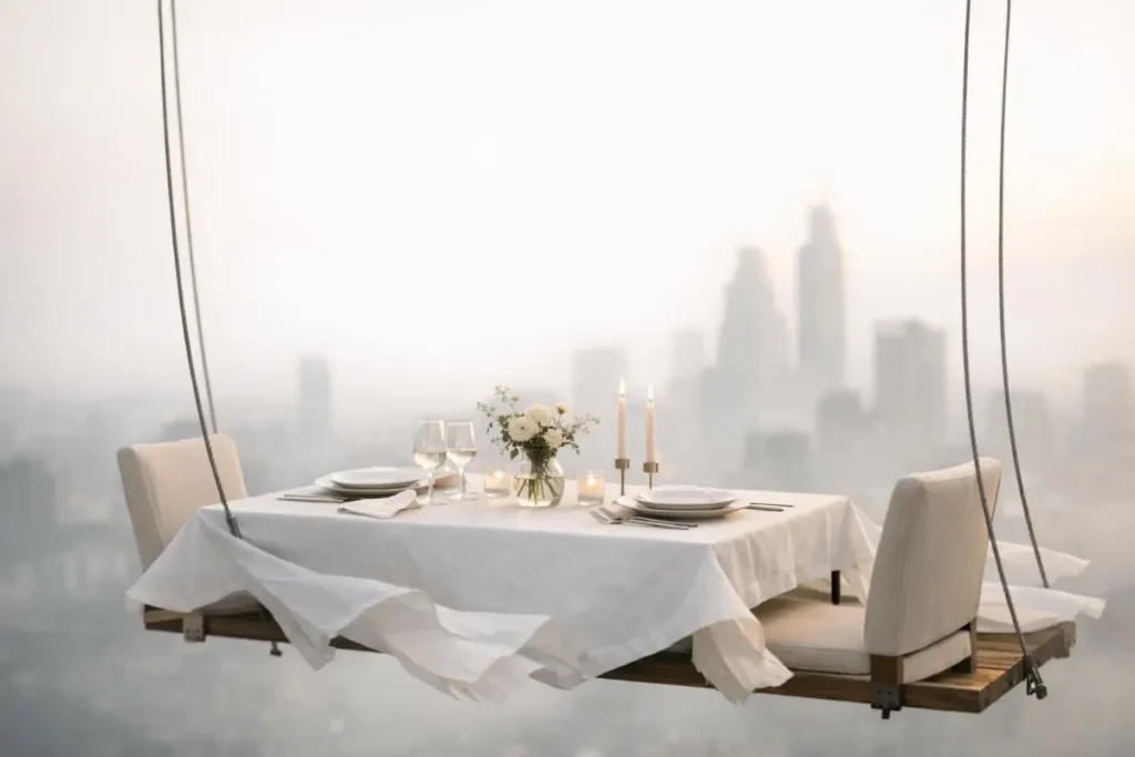 restaurant dans les airs