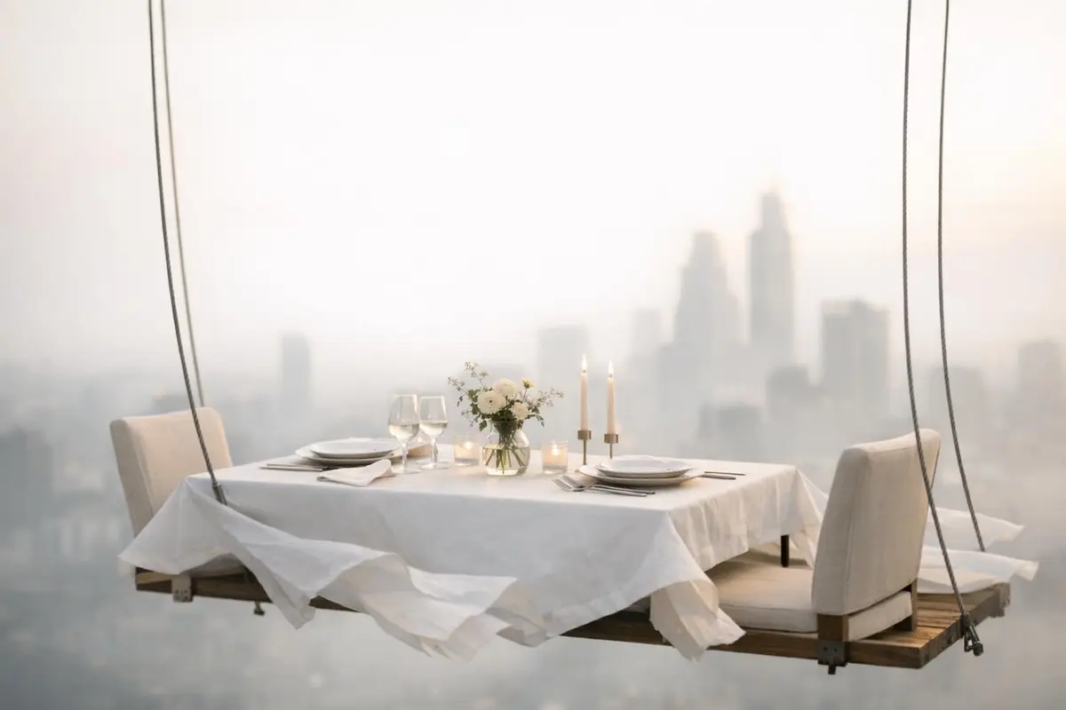 restaurant dans les airs