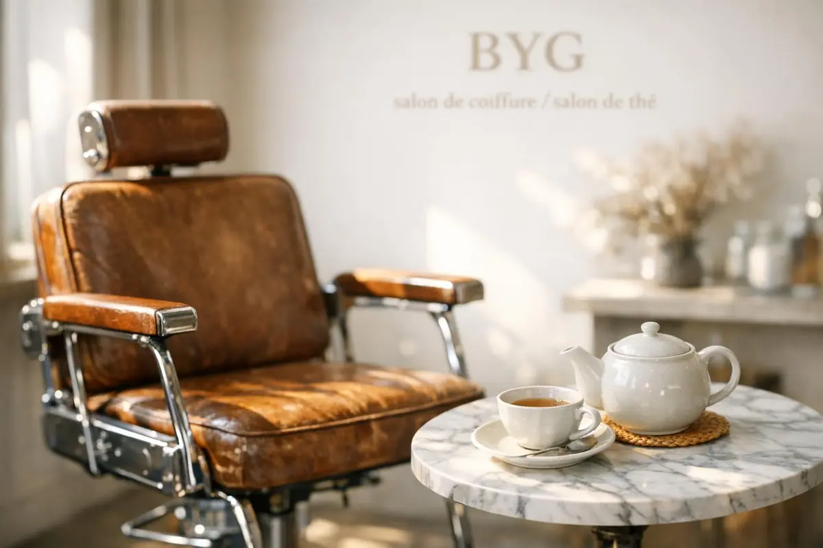 byg salon de coiffure / salon de thé